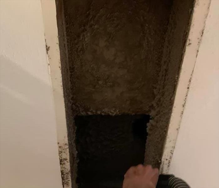 Dirt covering duct openings