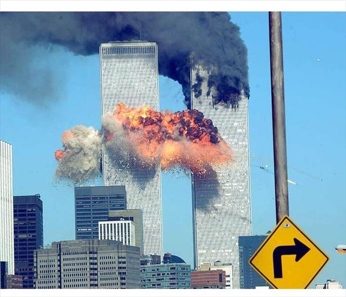 Plane crashed into World Trade Center 9/11/01